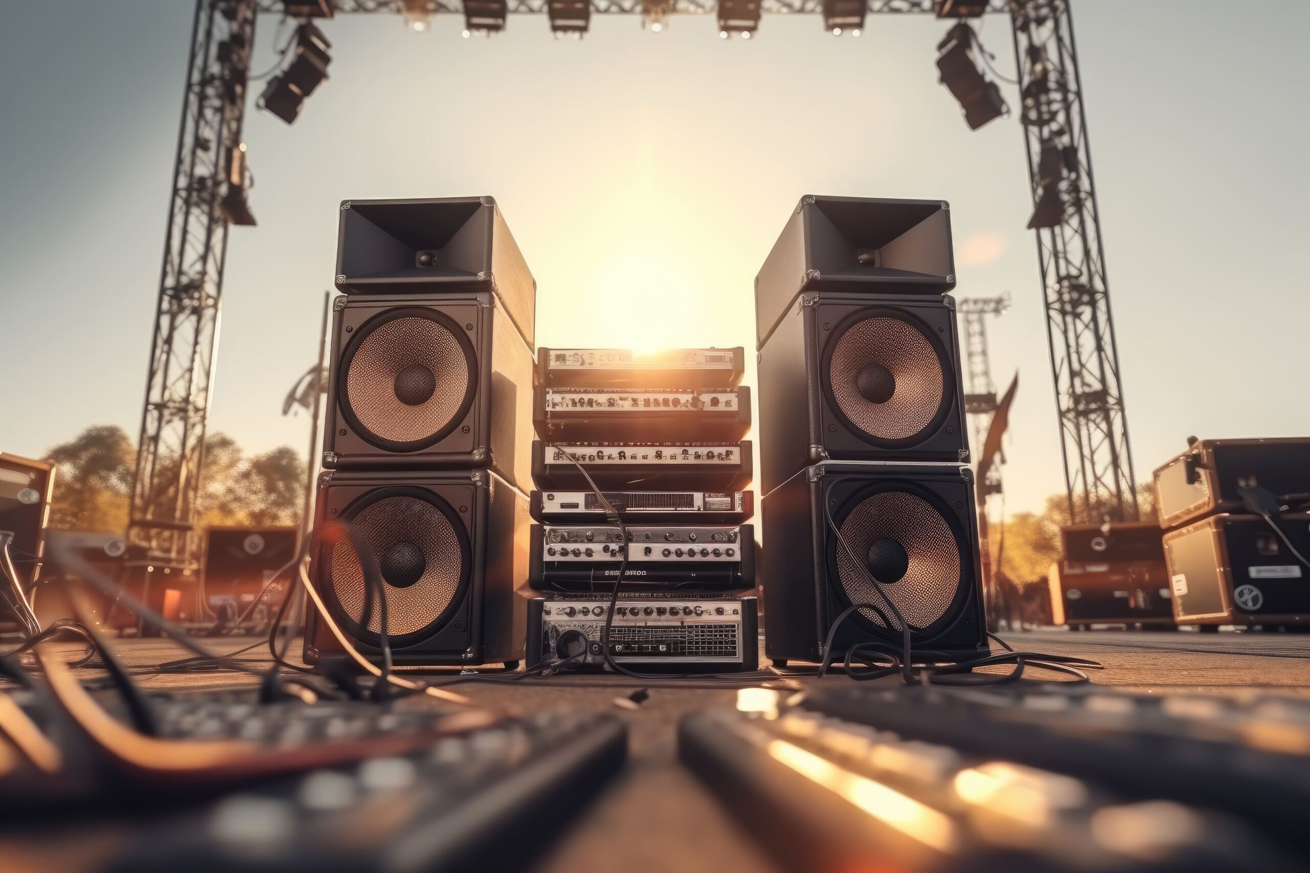 Altavoces Alquiler equipos sonido